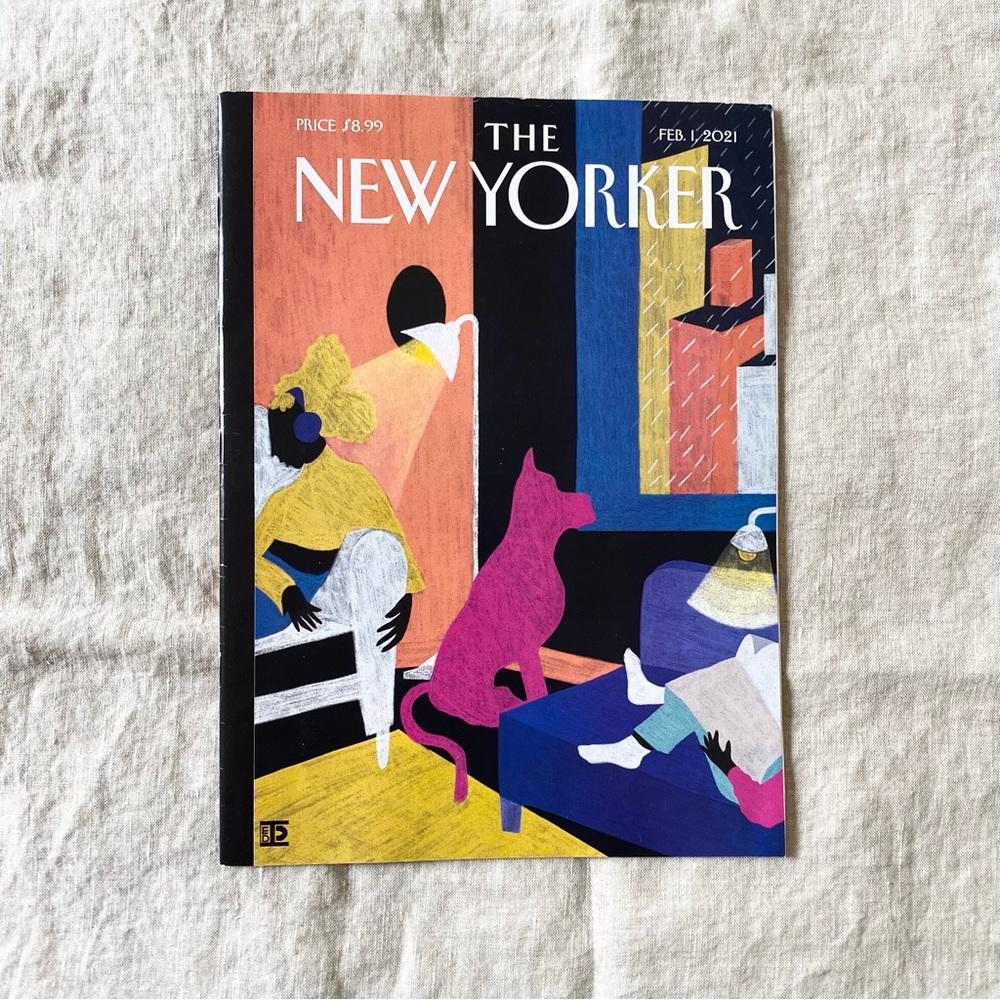 The New Yorker 2021 Magazine “Interiors” by Diana Ejaita Coffee Table Boom